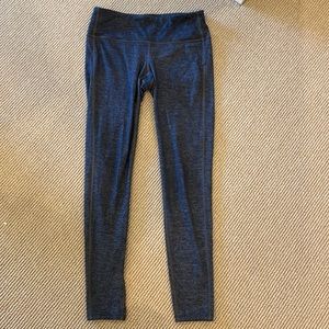 Athleta size S leggings - navy with silver speckle - size S